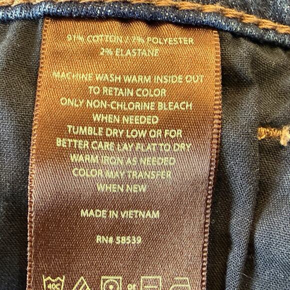 Kut from the Kloth Ankle Skinny Jeans Womens 10 Medium Wash Frayed Hem Stretch - Picture 8 of 8